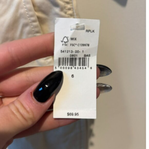 Downtown Khaki Cream Gap Chinos - Picture 3 of 6